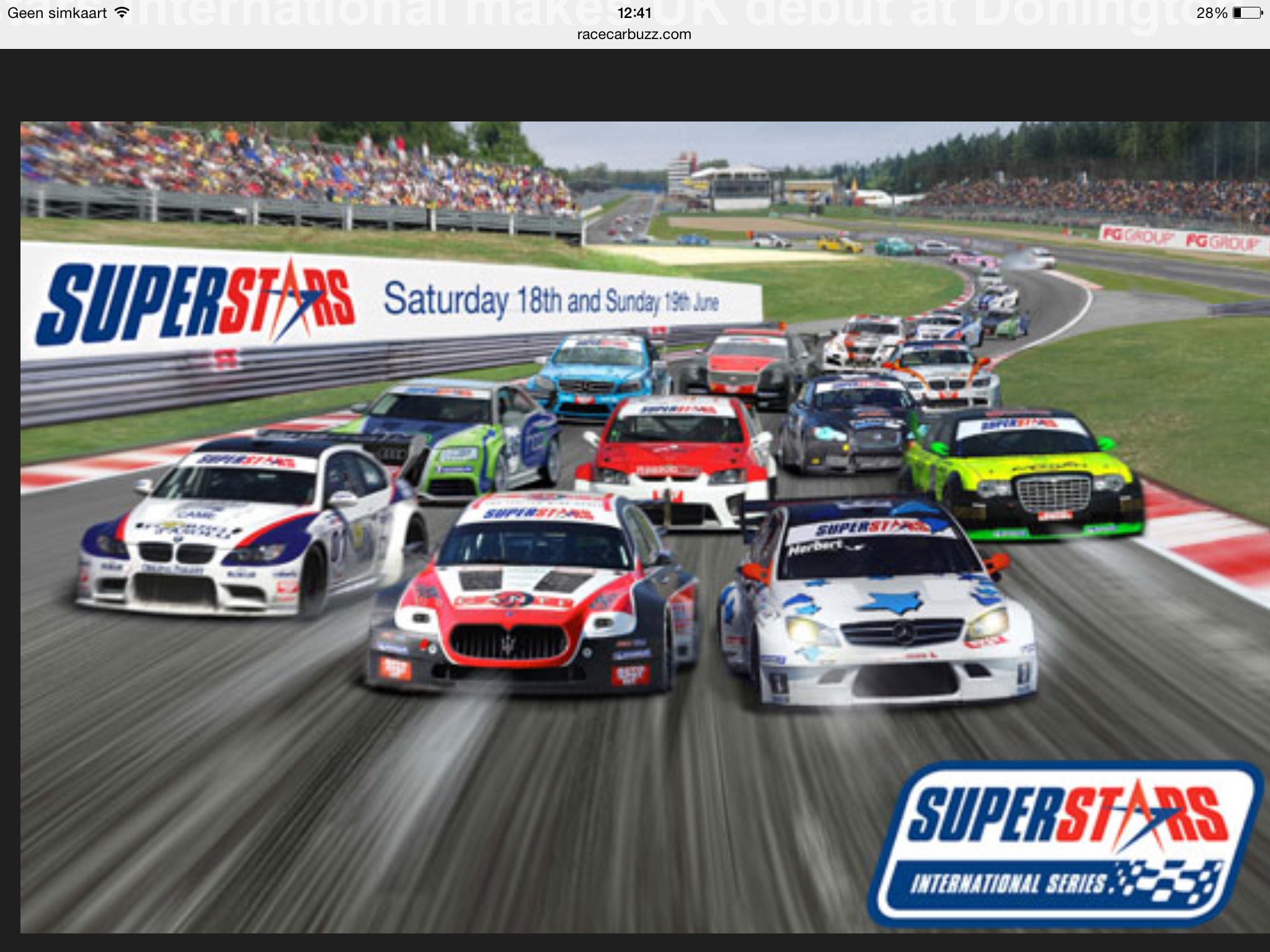 VERKOCHT MERCEDES C63 Superstars