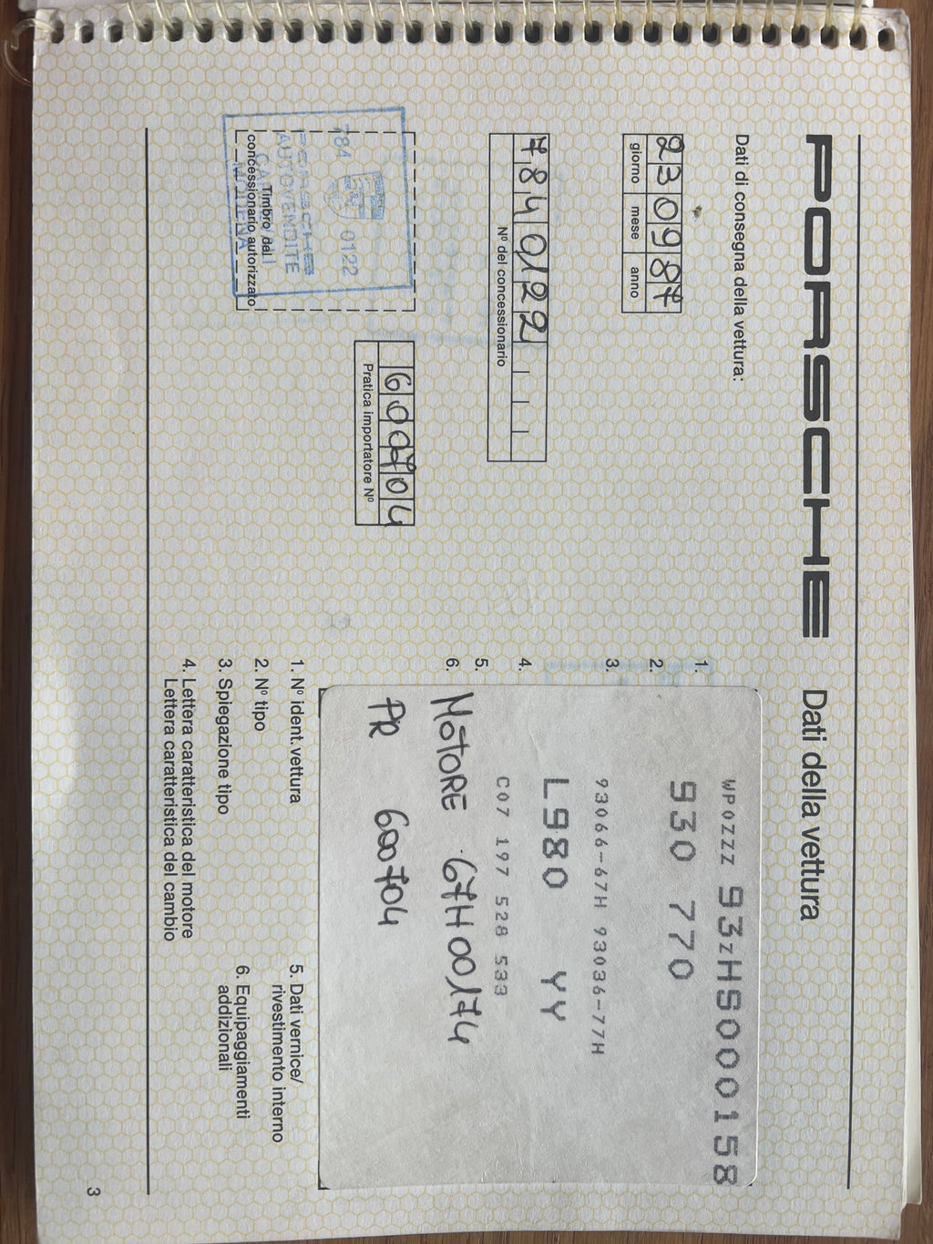 PORSCHE 911 TURBO VERKOCHT