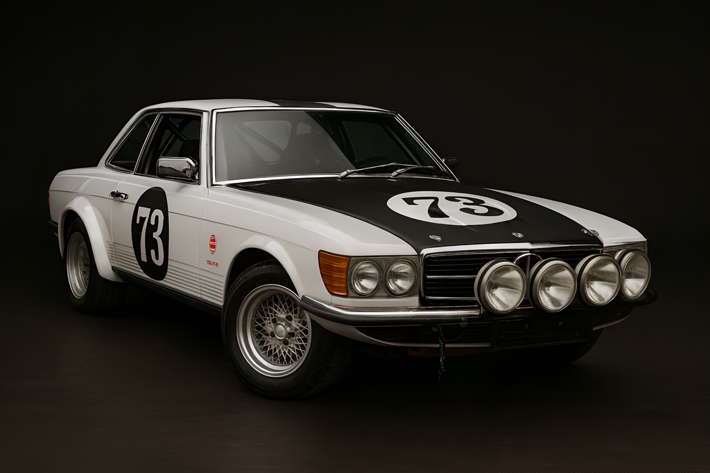 MERCEDES 450SL rally